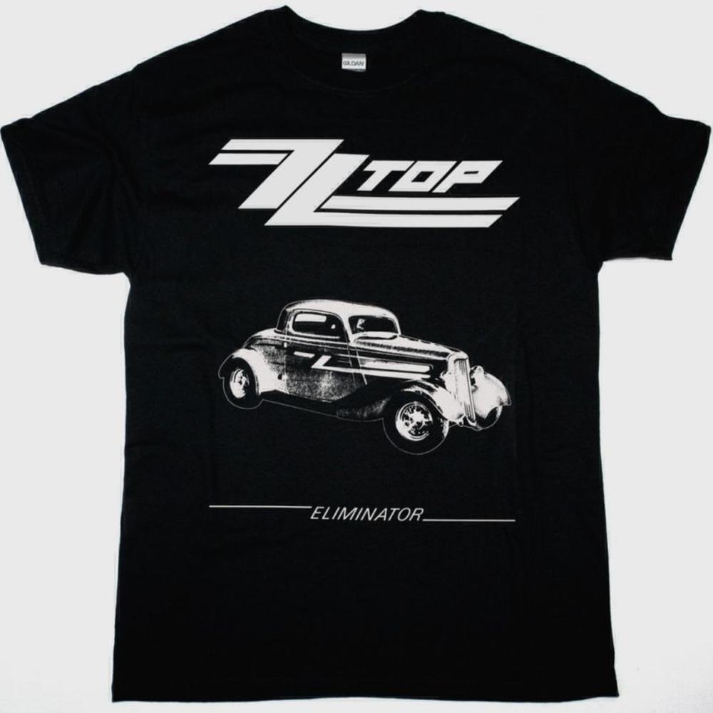 ZZ Top Eliminator 1983 Classic Rock Album Fan T-Shirt